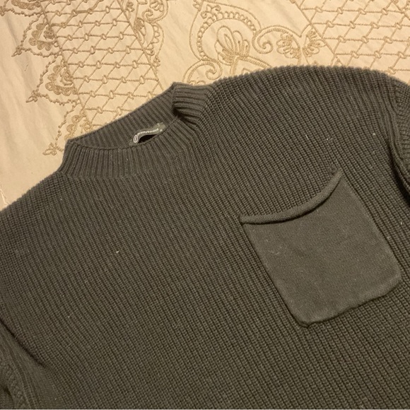 Black Men's Sweater - Picture 4 of 5